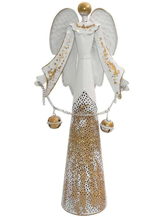 Fylliana De Crăciun Metalică Figurină Înălțime 37cm.
