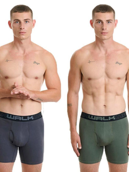 Walk Slipuri pentru bărbați Khaki, Anthracite 2...