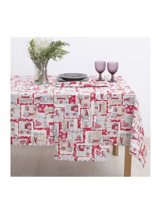 Dimeco Christmas Tablecloth Runner Fabric L40xW160cm.