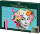 Faber-Castell Polychromos Комплект цветни моливи в кутия 17бр Пакет от 1 опаковки
