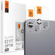 Αντιχαρακτικό Γυαλί Προστασίας Apple Ipad Air 13 2024 Air 6 2024 11 Spigen Glas.tr Ez Fit Optik Pro Camera Lens Protector Φακό Κάμερας 2 Τεμάχια Space Gray Agl07801 Agl07801