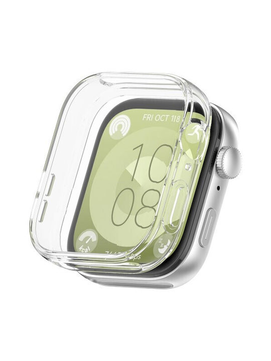 Schutzhülle Hartschale Galvanisierung Huawei Watch Fit 3 Transparent