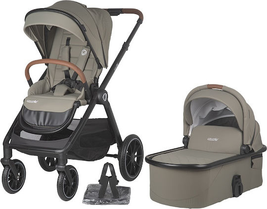 Coccolle Aspen Ρυθμιζόμενο Καρότσι 2 σε 1 Kατάλληλο για Nεογέννητο Sand Beige 324062344