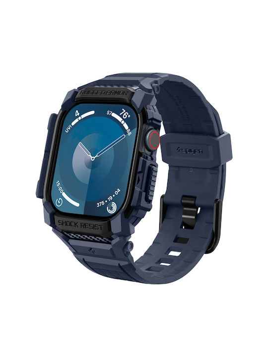 Spigen Rugged Armor Pro Θήκη Σιλικόνης σε Μπλε ...