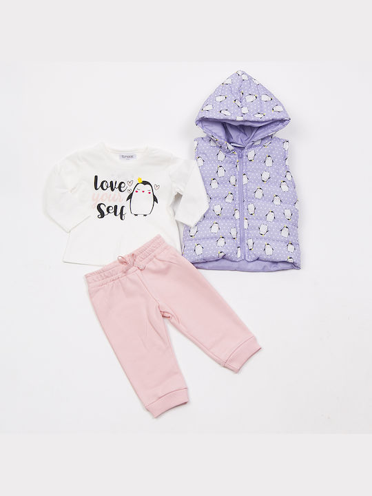 Trax Set Winter 3pcs Lilac