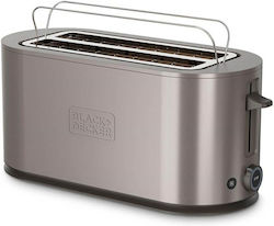 Black & Decker Φρυγανιέρα 2 Θέσεων 1500W Μαύρη