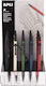 Apli Mechanischer Bleistift Metallisch 0.7mm 1S...