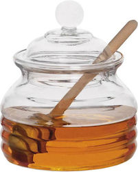Andrea House Γυάλινο Δοχείο Μέλι Καπάκι 300ml