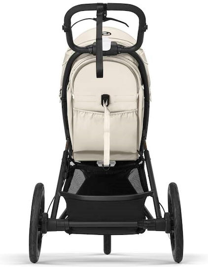 Cybex Avi Spin Καρότσι Μωρού Kατάλληλο για Nεογέννητο Seashell Beige 12.5kg