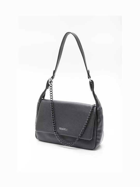 Fragola Damen Tasche Schulter Schwarz