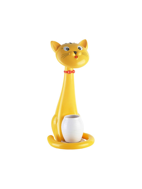 HomeMarkt Lumini LED Lampă de birou pentru copii Badoo Cat Lamp Galben