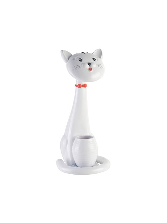 HomeMarkt LED Badoo Cat Desk Lamp Бял