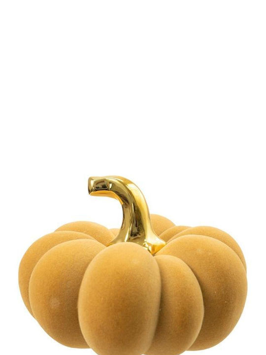 Zen Collection Christmas Ceramic Figure Pumpkin Yellow Height 19cm