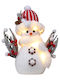 Beleuchtet Weihnachtliche Figur SNowman Höhe 32cm