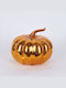 Eurolamp Illuminated Christmas Glass Figure Pumpkin Orange Height 10cm 6pcs