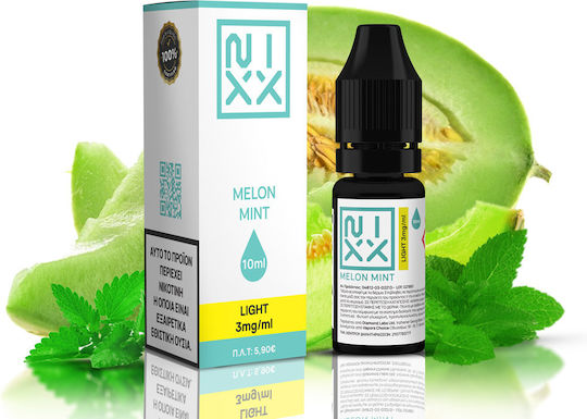 Nixx Fertige Nachfüllflüssigkeit mit Fruchtig / Minze Geschmack 10ml