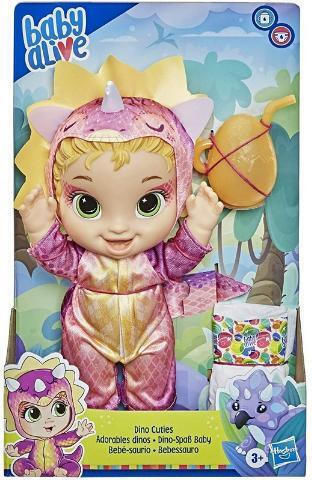 Hasbro Baby Alive Σετ με Μωρό Κούκλα Dino Cuties Doll