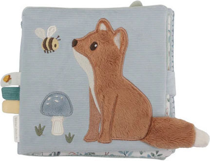Little Dutch Activity Book Forest Friends made of Fabric with Sounds for 0++ Months