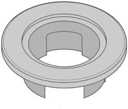 Thick Rosette Ø70 Mm Lock Nova Meroni #1071