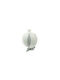 White Silver Polyester Pomegranate 18x9x8cm