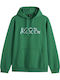 Sweatshirt with Hood Green