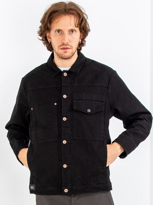 Jeansjacke Jacke Schwarz