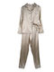 Topaki Winter Women's Pyjama Set Beige