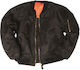 Mil-Tec Flight MA1 Hunting Jacket Black