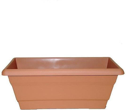 Et Plast Γλάστρα Πλαστική Πορτοκαλί 58x25x20εκ.
