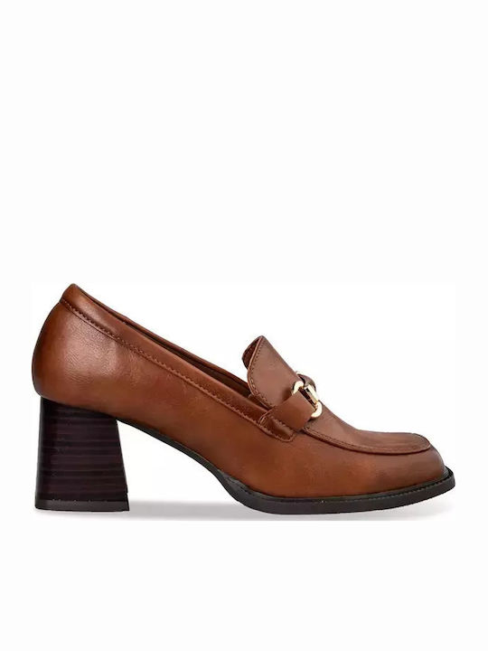 Envie Shoes Γόβες Καφέ