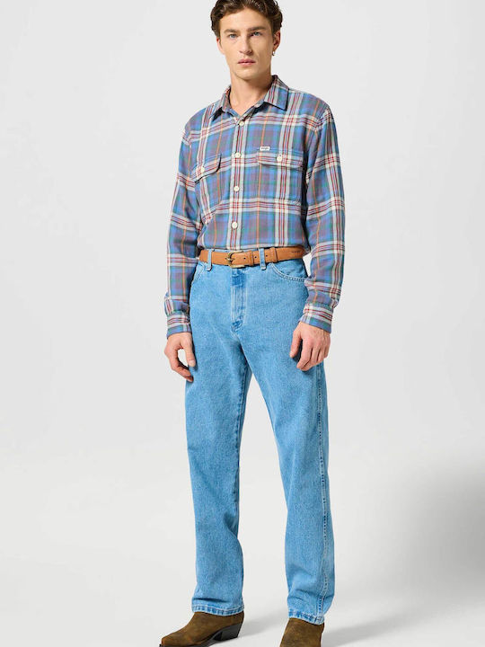 Ανδρικό Παντελόνι Τζιν Denim Blue Ανοιχτό