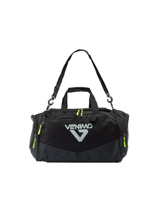 Venimo Men's Gym Shoulder Bag Black