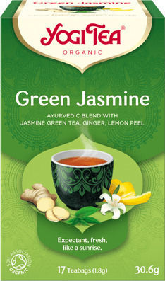 Yogi Tea Grün Tee Bio-Produkt Jasmine 17 Beutel 1Stück