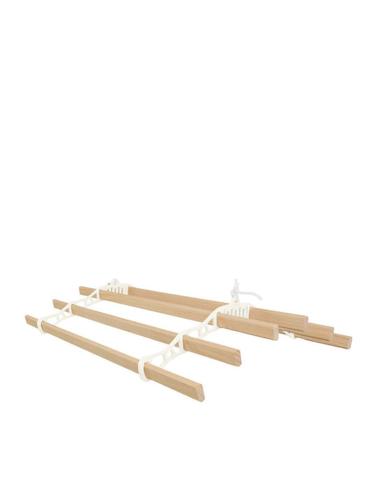 Clothing Airer Ceiling Pulley Ivory 1.2m