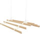 Clothing Airer Ceiling Pulley Ivory 1.2m