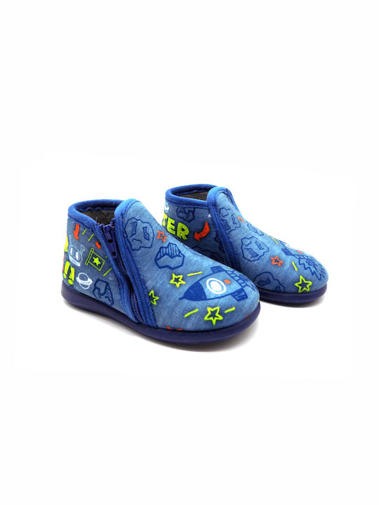 Childrenland Anatomic Kids Slippers Blue