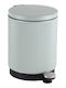Ankor Metallic Bathroom Basket Soft Close 5lt Green