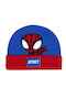 Spiderman Детска Шапка Плетено Син