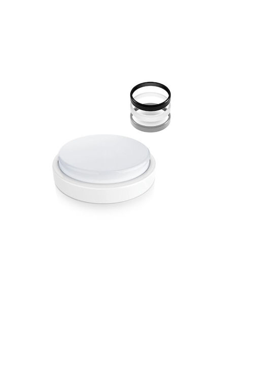 Fos me Wall-Mounted Outdoor Ceiling Light LED IP54 18W with Cool White Light