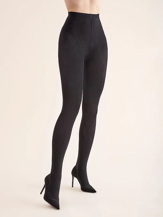 Ciorapi dama Black Print