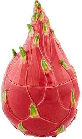 Bordallo Pinheiro Ceramic Vase Red 21x36cm