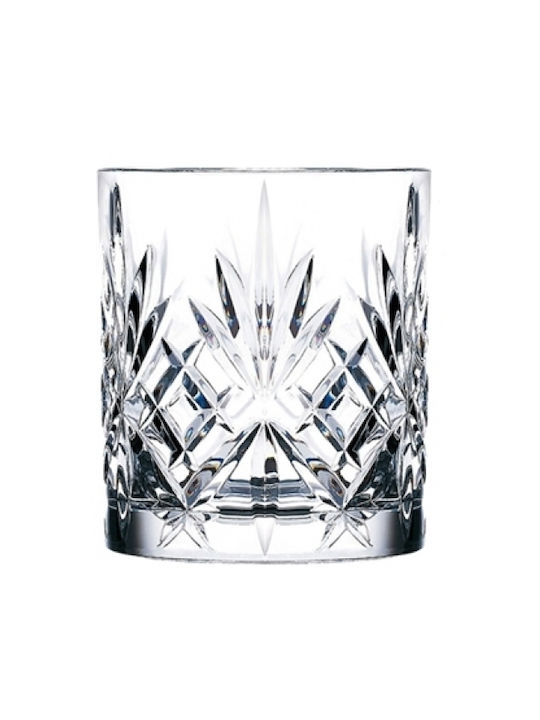 RCR Melodia Dof Set of Glasses Whiskey made of Crystal 6pcs