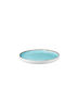 Lukanda Plate Shallow made of Porcelain Light Blue with Diameter 27cm 6pcs
