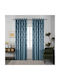 SpitiBazaar Perdea Cu Capse Albastră 260x275cm