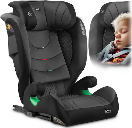 Nukido Louis Baby Car Seat i-Size with Isofix Black-Gray 15-36 kg