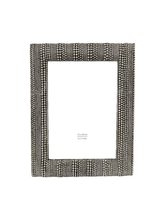 Felim Κορνιζα Polyresin Γυαλι Ασημι 18x1 7xh22 8cm C482197