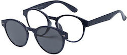 Apel Clip On Γυαλιά Πρεσβυωπίας +1.00 με Μαγνήτη σε Navy Μπλε χρώμα Apel Clip On Γυαλιά Πρεσβυωπίας +1.00 με Μαγνήτη σε Navy Μπλε χρώμα