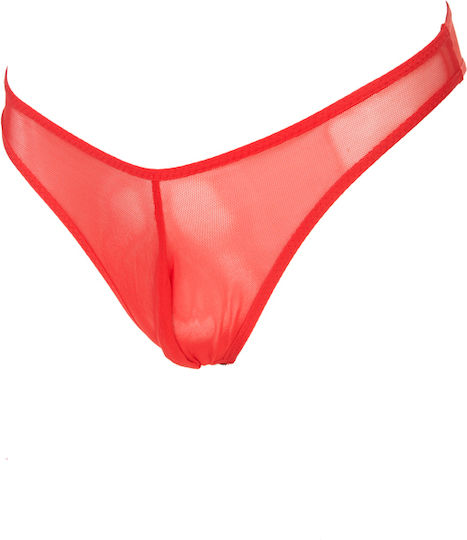 Comfort Ανδρικό Sexy Slip Κόκκινο