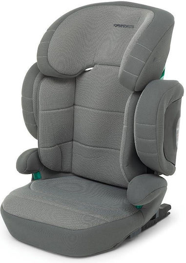 Foppapedretti Open Καθισματάκι Αυτοκινήτου High-back Booster i-Size με Isofix Γκρι 15-36 kg
