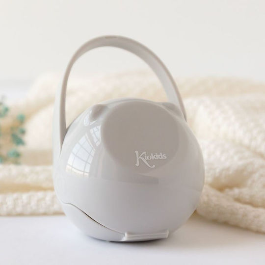 Kiokids Fall Schnuller aus Plastik Gray